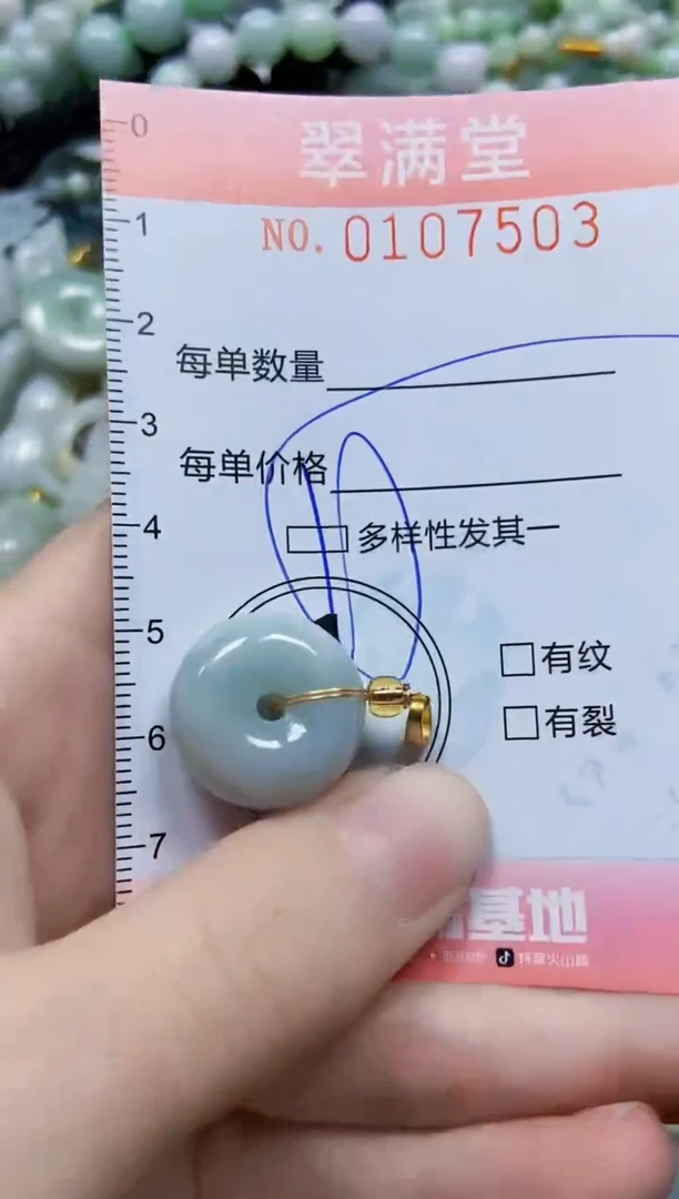【闪购商品】翡翠颈饰未镶嵌闪购0107503