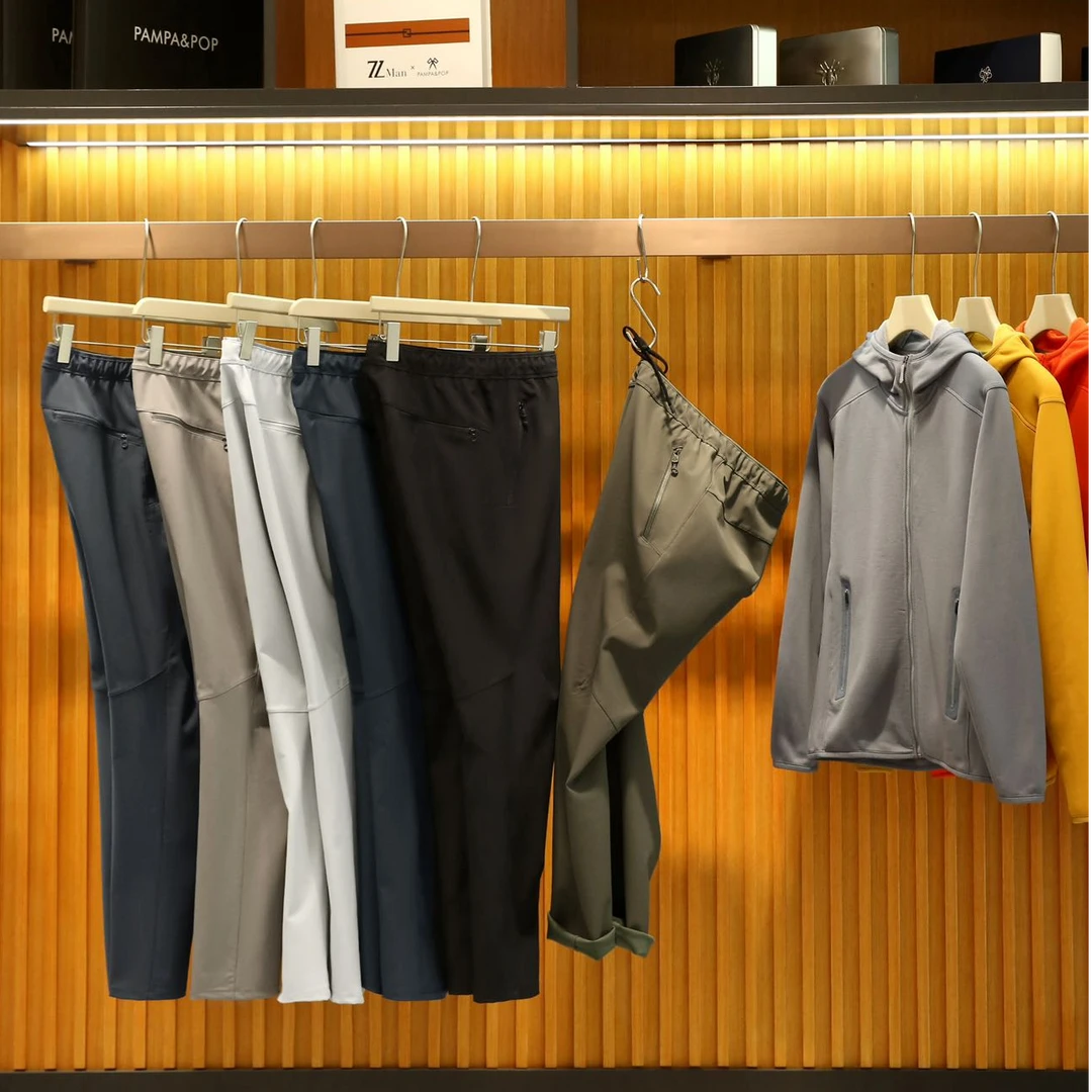 【小吴言】早春男士新款网格透气男子城市休闲户外多功能长裤