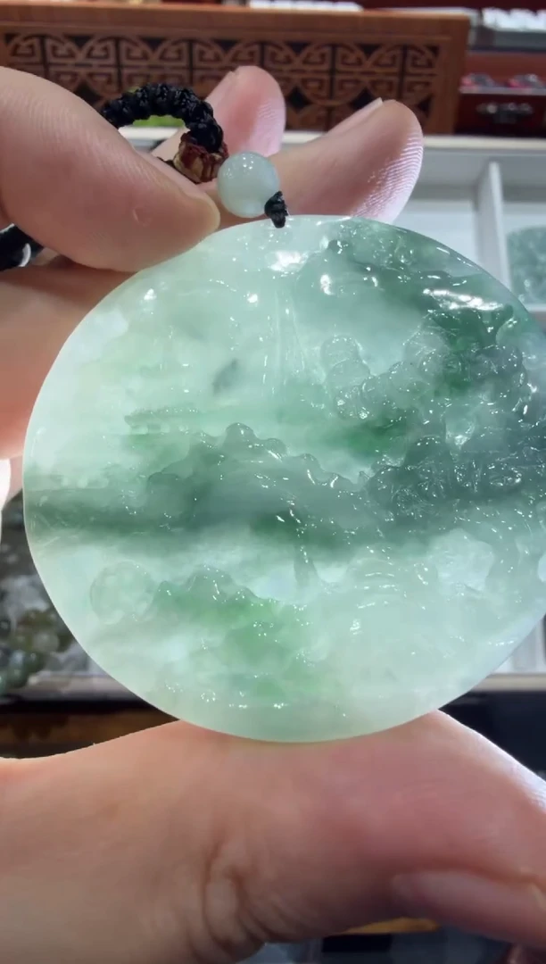 未镶嵌挂件翡翠A货翡翠多样性孤品