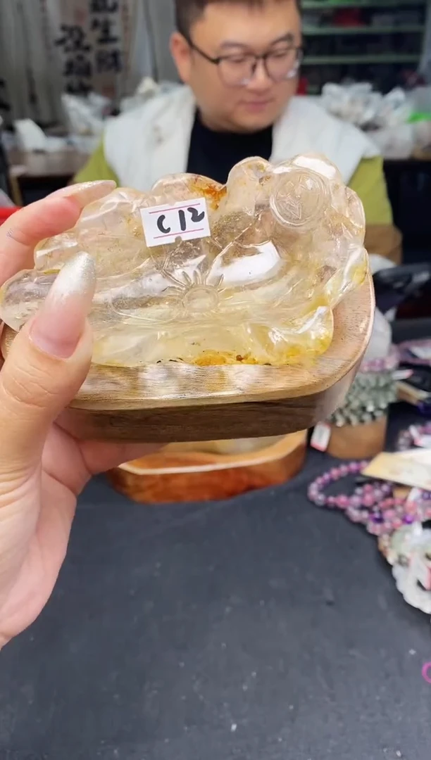 摆件未镶嵌水晶摆件C12