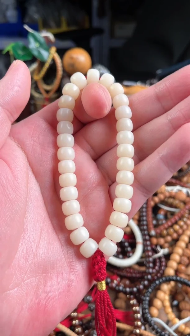【闪购商品】白玉菩提手串王胖子文玩工作室菩提根手持2型