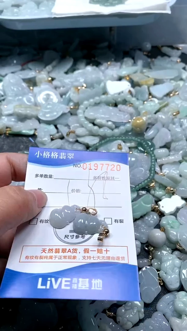 【闪购商品】翡翠颈饰未镶嵌闪购商品0197720