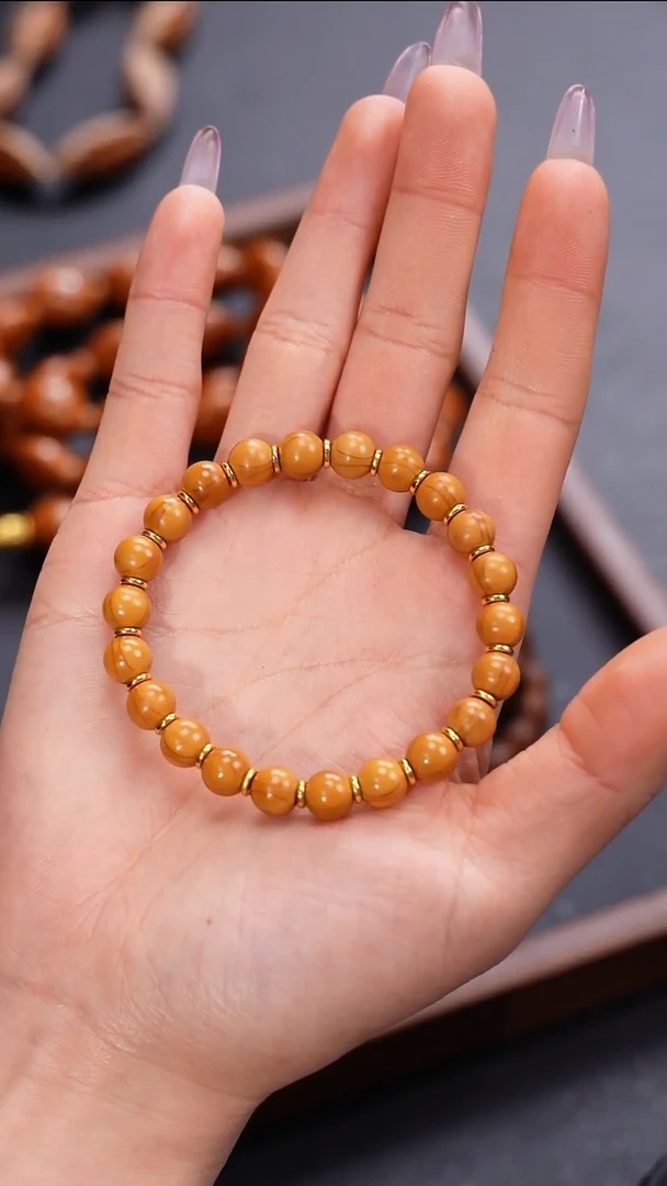 手串橄榄核静*苏工橄榄核