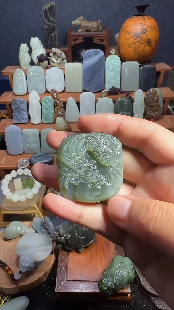 颈饰未镶嵌和田玉吉*1