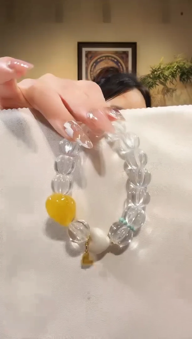 水晶手链未镶嵌手串