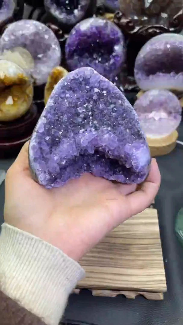 未镶嵌大型摆件（非配饰）紫晶613号摆件