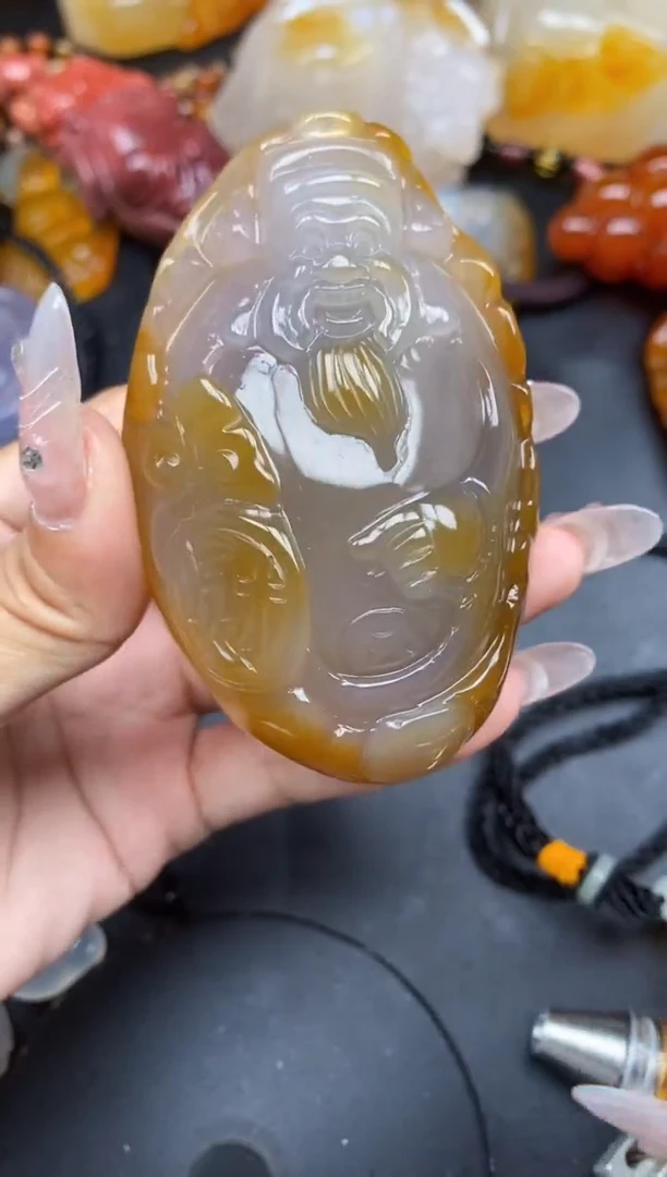 【闪购商品】玛瑙/玉髓颈饰未镶嵌ll