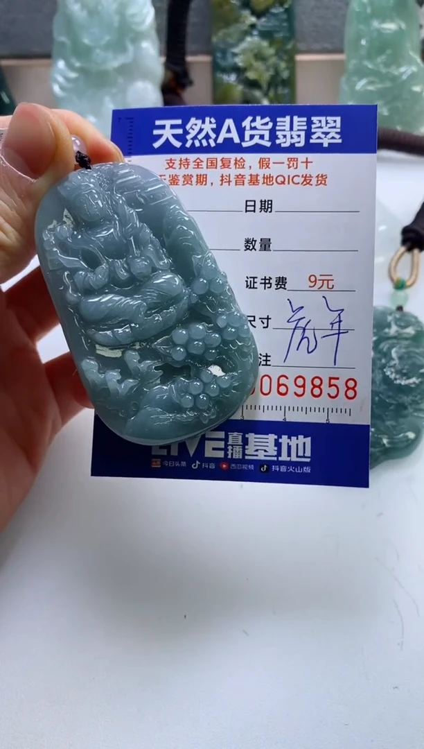 【闪购商品】翡翠挂件未镶嵌