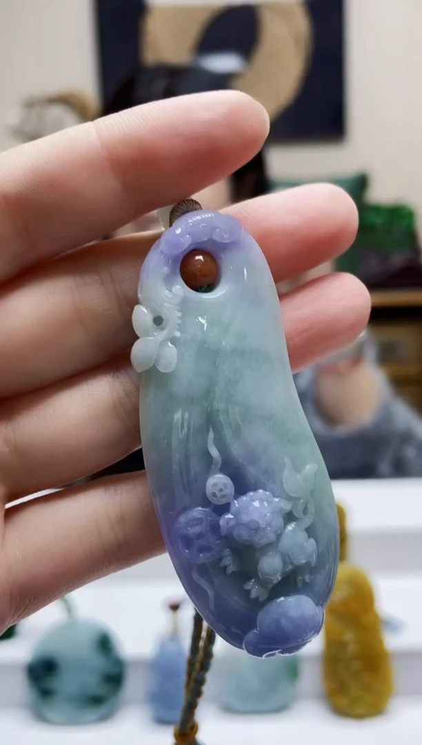 未镶嵌定制翡翠吊坠189