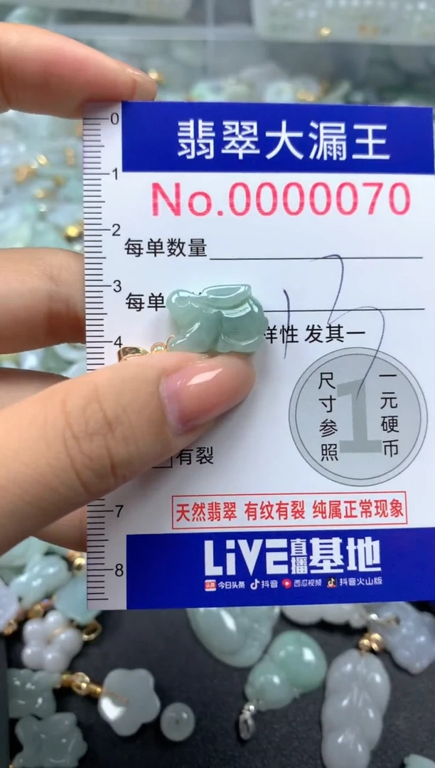 颈饰未镶嵌翡翠070