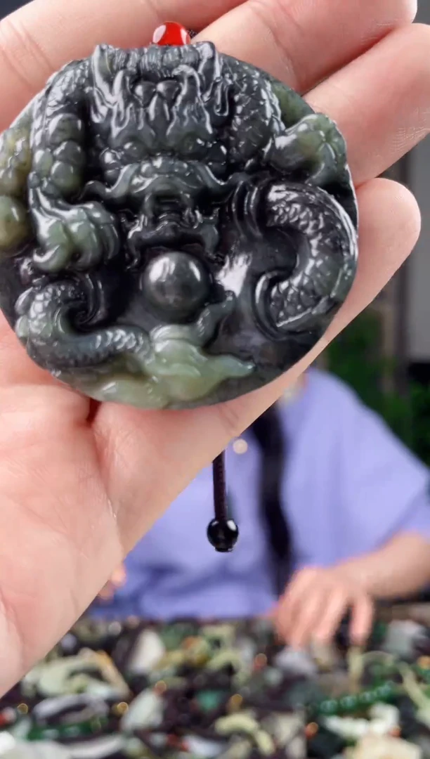 颈饰未镶嵌和田玉拍一发一，多样性发货