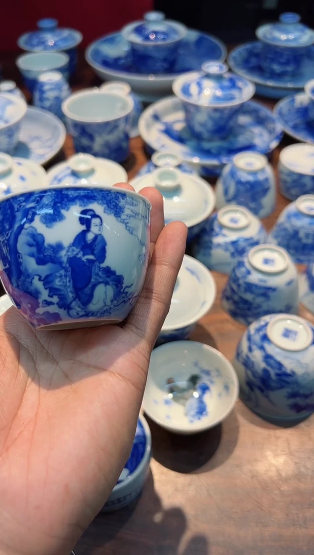 【闪购商品】恒垣山房 牡丹亭寻梦小缸杯