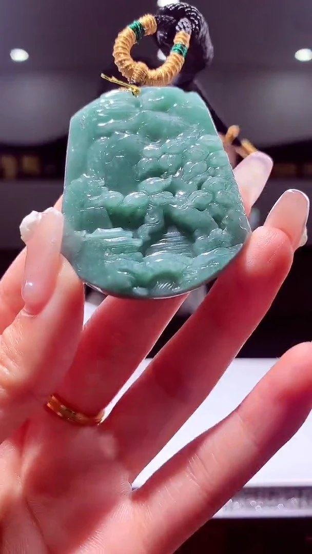 翡翠未镶嵌颈饰天然翡翠(拍一发一）