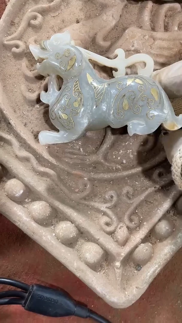 瓷片手工，手绘，瓷器