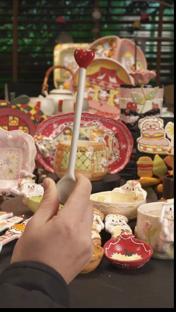 【原创设计】德化手绘陶瓷