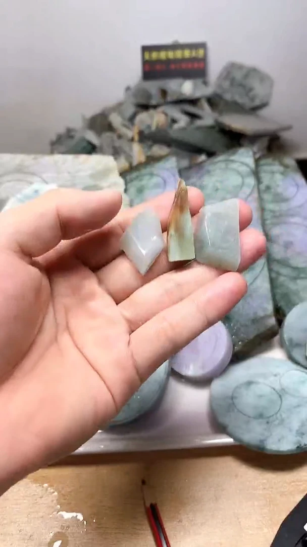 裸石翡翠天然缅甸翡翠A货44