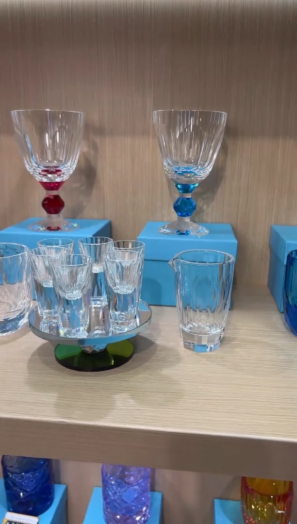 六支白酒杯 红色礼盒带分酒器