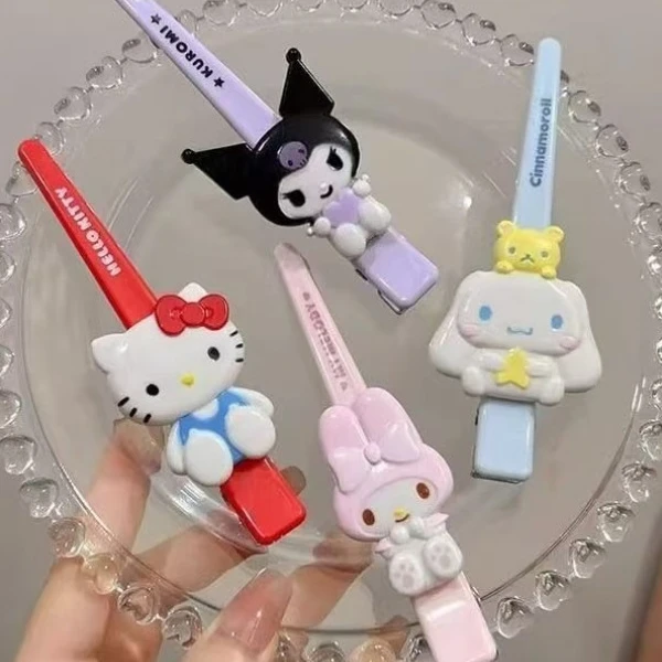 【艺凡】三丽鸥凯蒂猫发卡鸭嘴夹头饰侧边刘海碎发夹可爱甜美发饰20