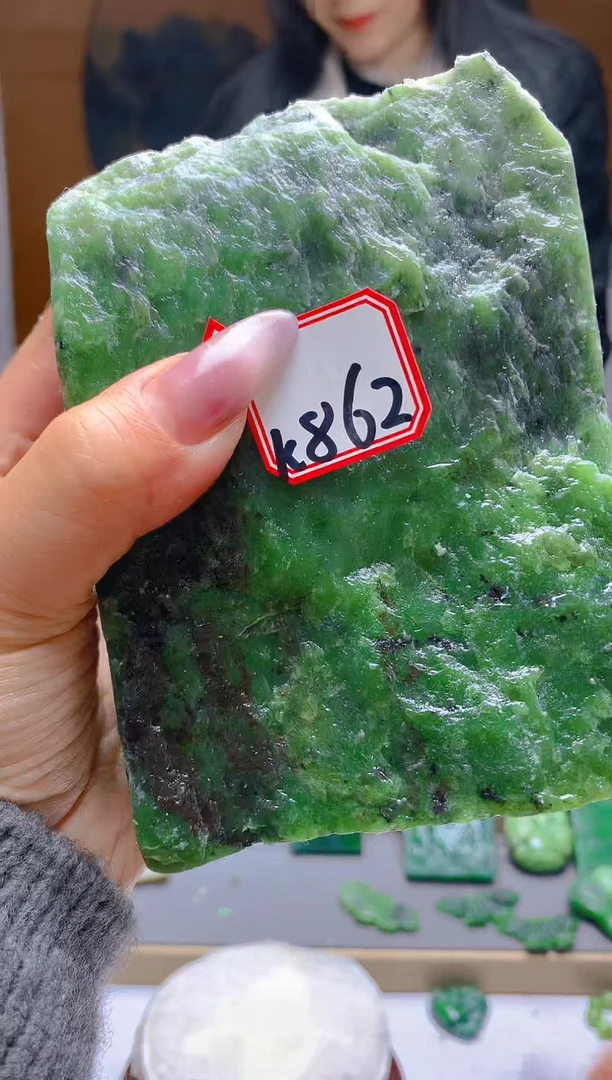 【闪购商品】和田玉（碧玉）珠宝半成品未镶嵌1