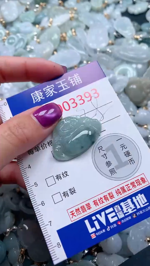 颈饰未镶嵌翡翠3393