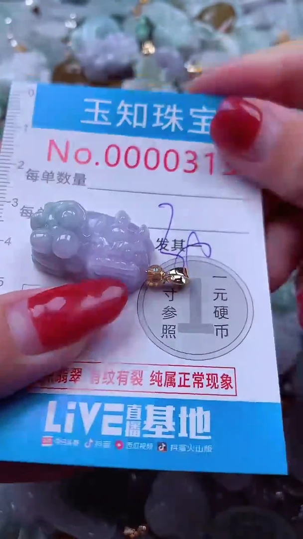 吊坠(不含链)未镶嵌翡翠313