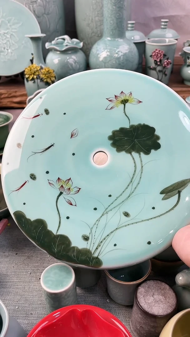 【闪购商品】特价 微瑕 慧仙青瓷