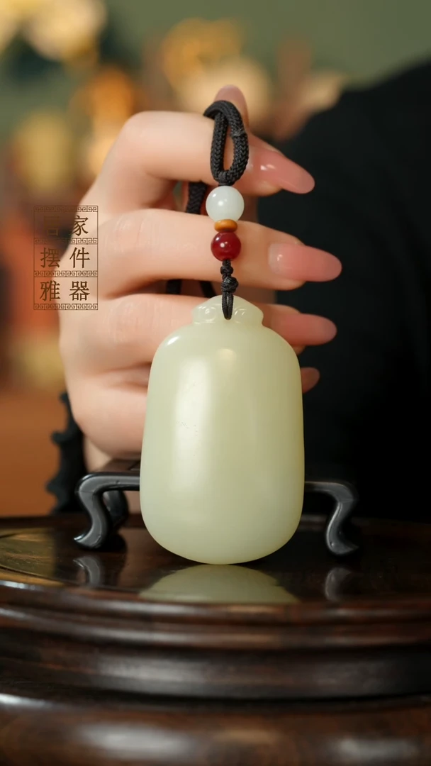 玉《如意手把》摆件