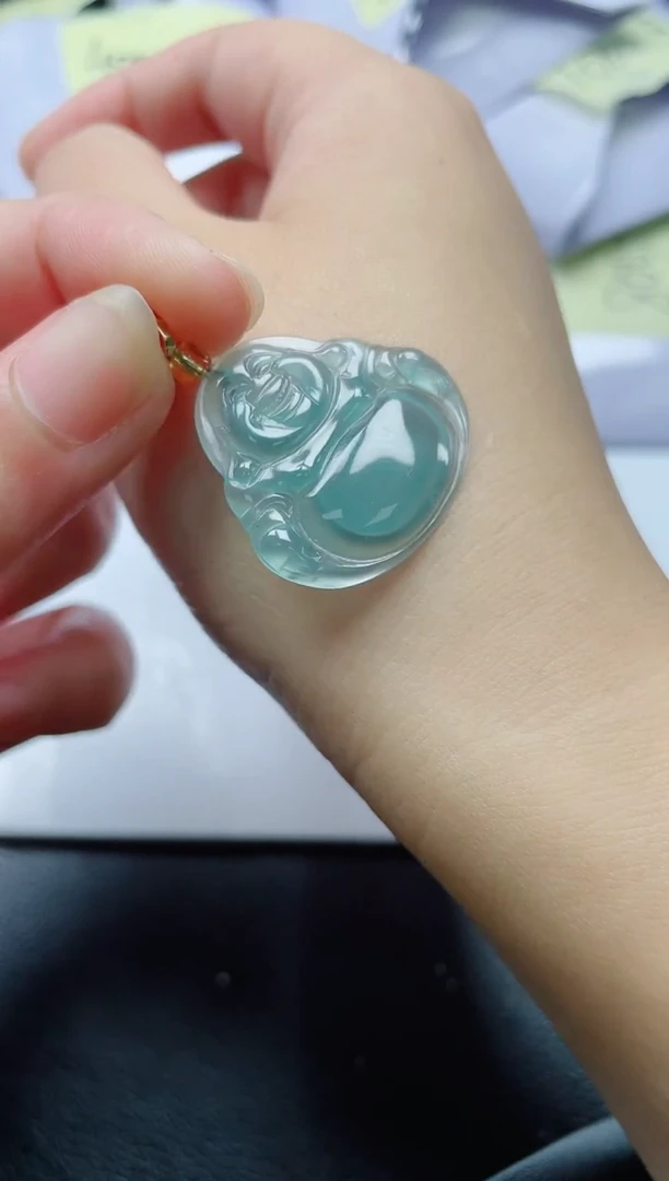 翡翠未镶嵌颈饰多样性发货一件发货-佛公