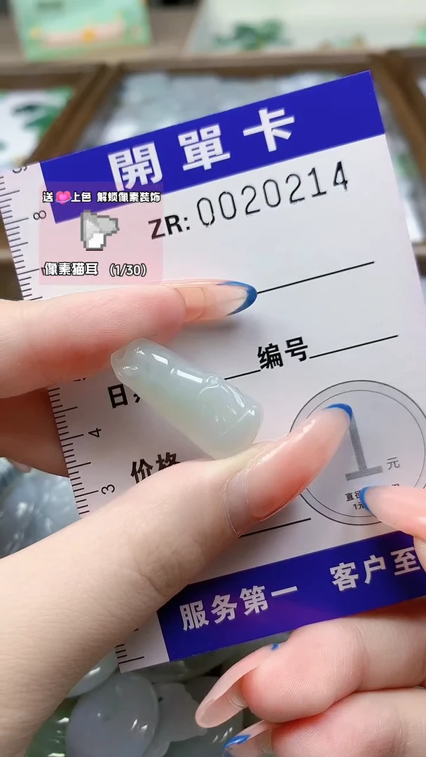 翡翠未镶嵌颈饰翡翠A货 多样性发货其一（不含链）