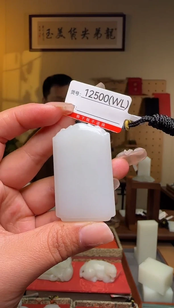 颈饰未镶嵌和田玉WL