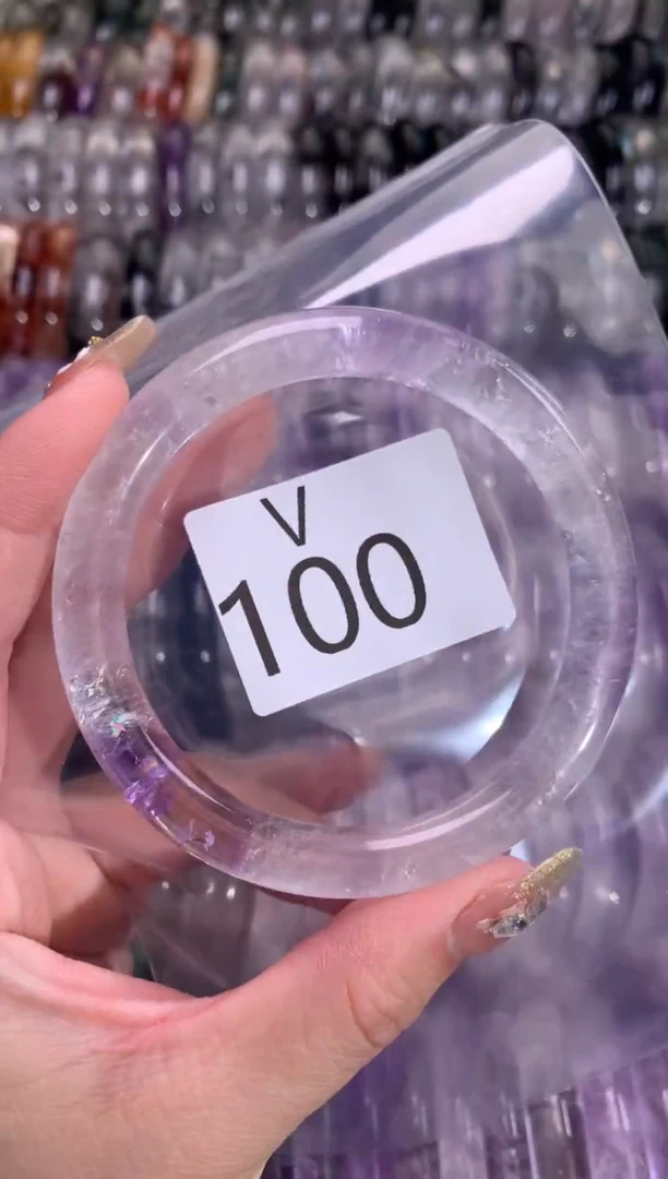 【闪购商品】水晶水晶手镯未镶嵌100-60