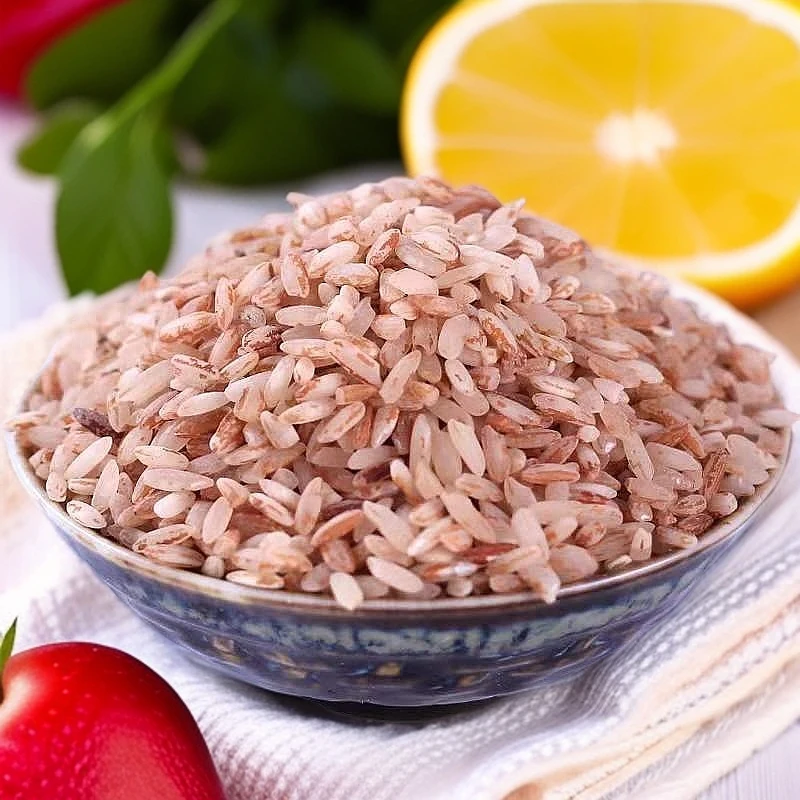 云南红米梯田红软米云南特产农家自种红大米五谷杂粮梯田红米新米