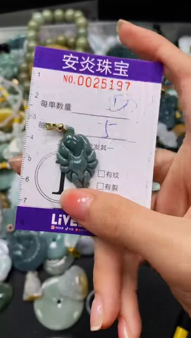 颈饰未镶嵌翡翠闪购0025197