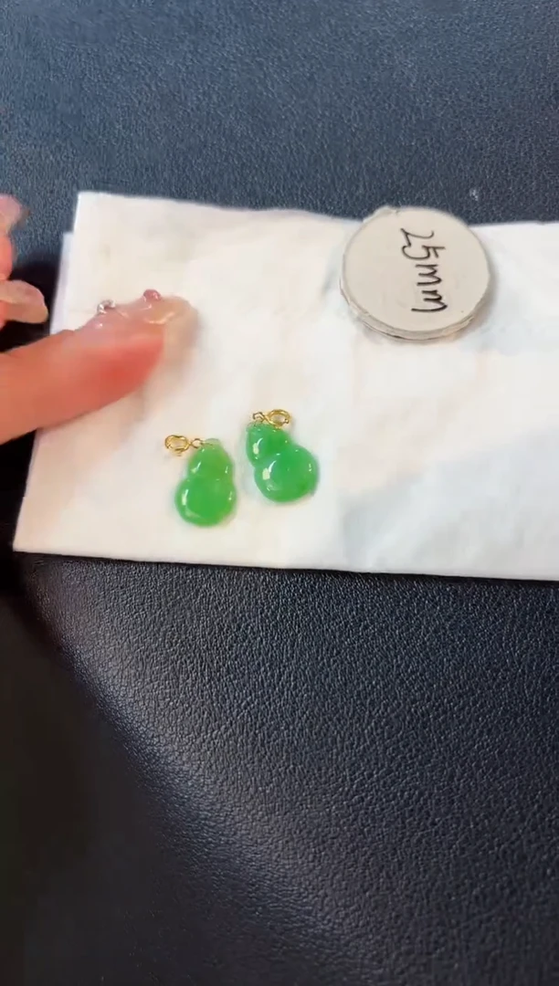 【闪购商品】翡翠颈饰18K金镶嵌h缅料A货/多样性发货/一件