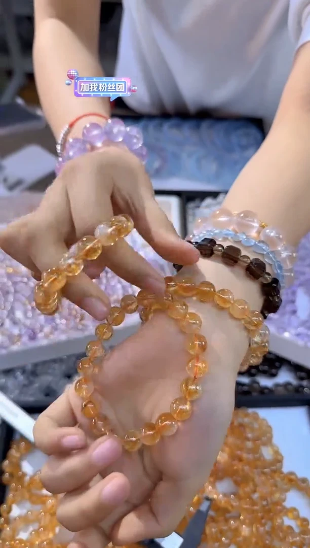 【闪购商品】水晶手串未镶嵌266/多样性发其一/卡10