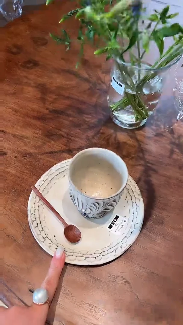 茶道摆件0000杯子盘子一套 福利7013