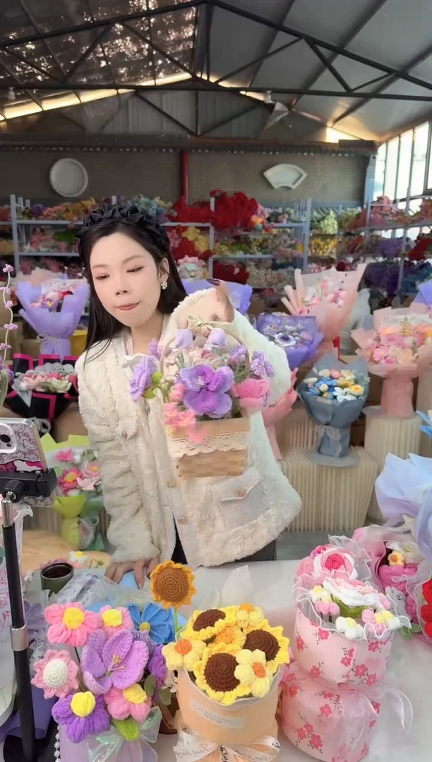 非遗手工花束，孤品清仓！！