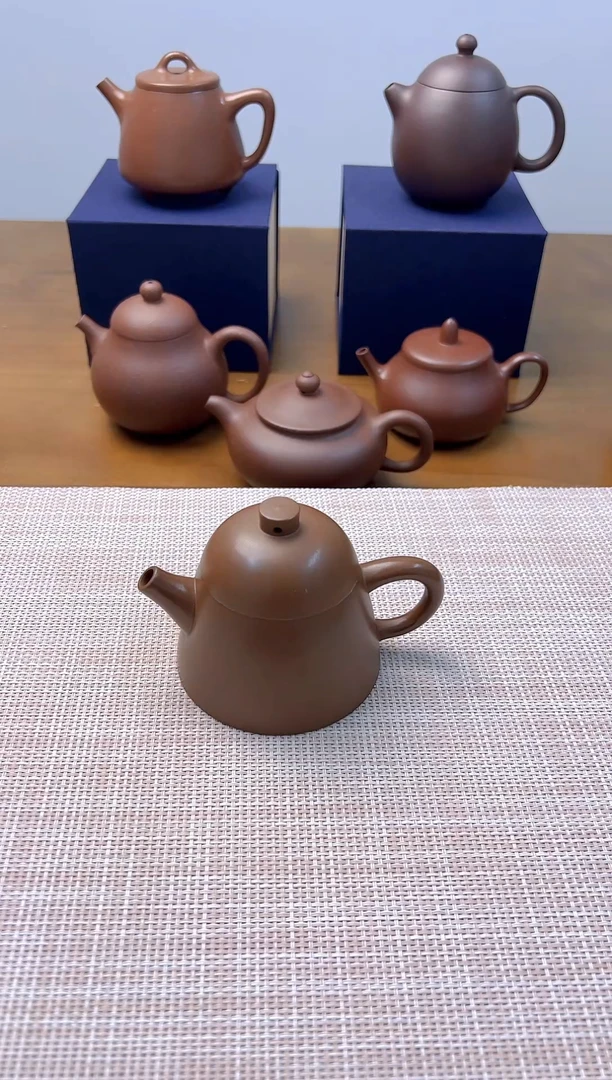 【闪购商品】紫砂茶壶原矿半手古钟容量100cc