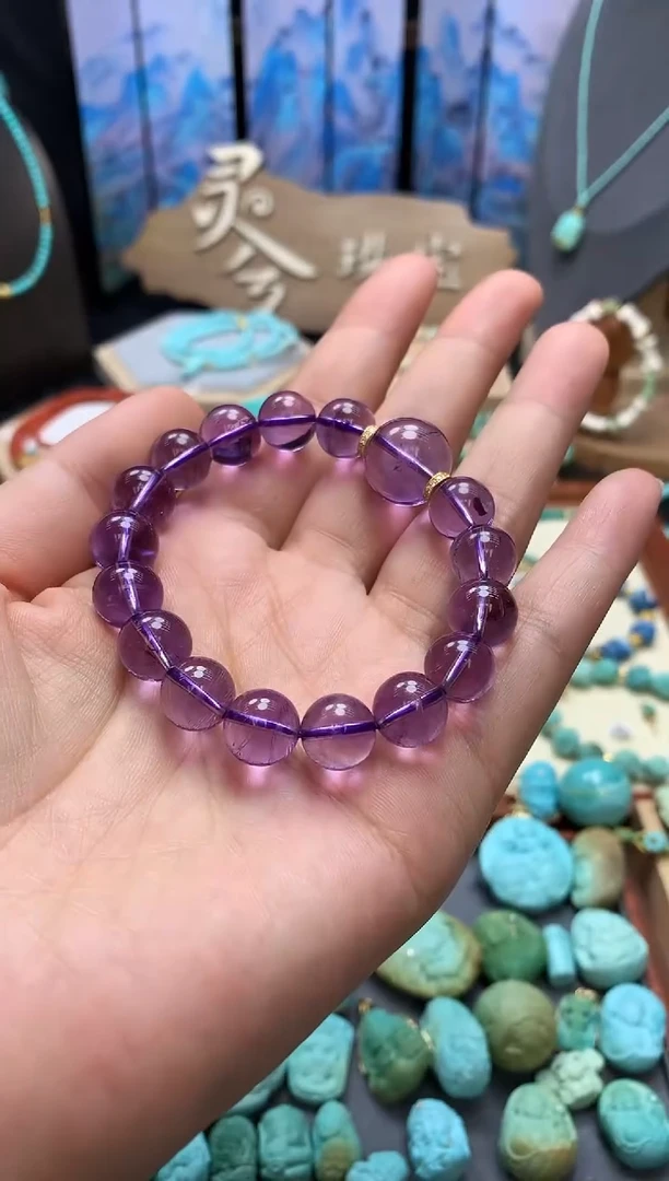 【闪购商品】水晶手串银S925镶嵌水晶手链