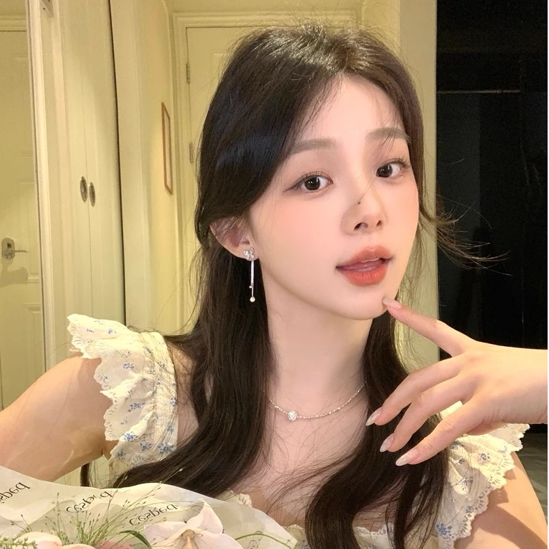 合金耳饰 超仙蝴蝶流苏耳环女轻奢小众高级感气质耳环独特耳饰