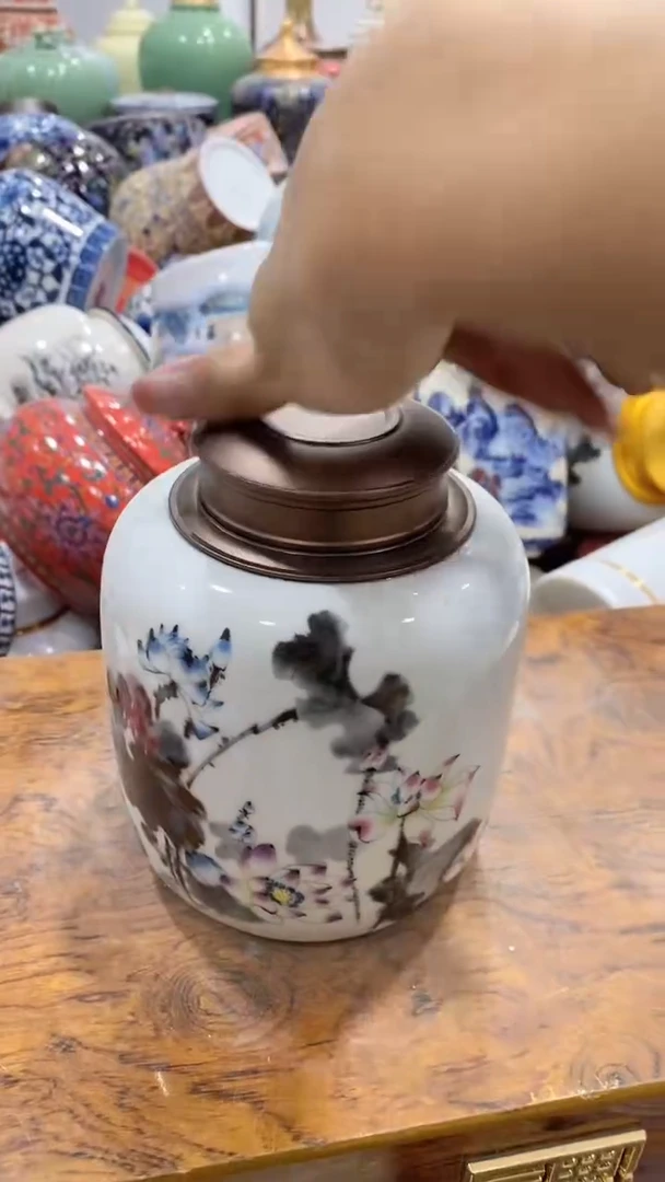 摆件茶叶罐密封罐储存罐