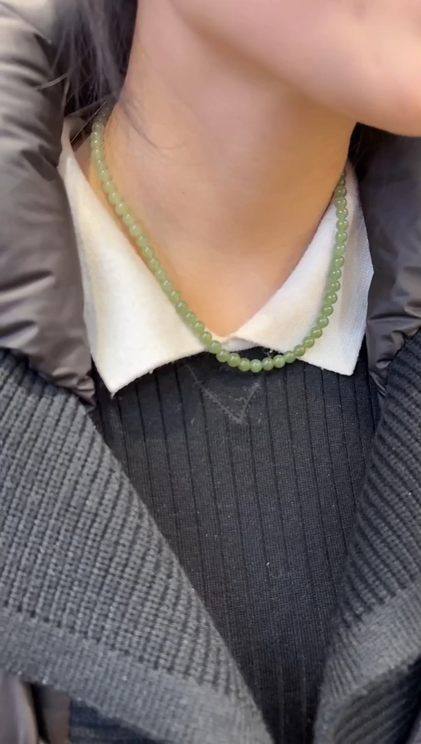 颈饰未镶嵌和田玉多样性发一