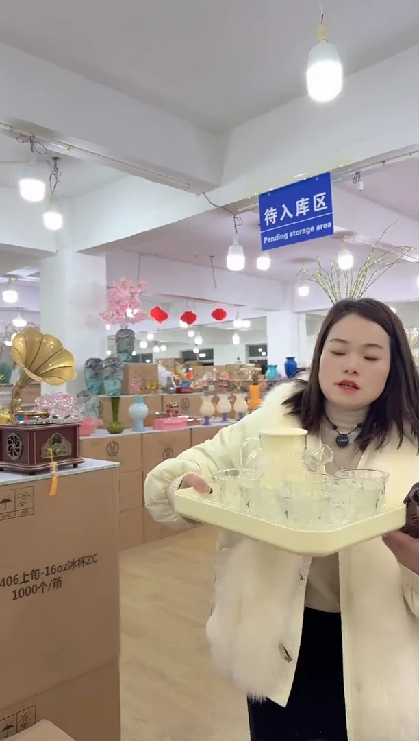 【闪购商品】琉璃迪喜花器-c-早19