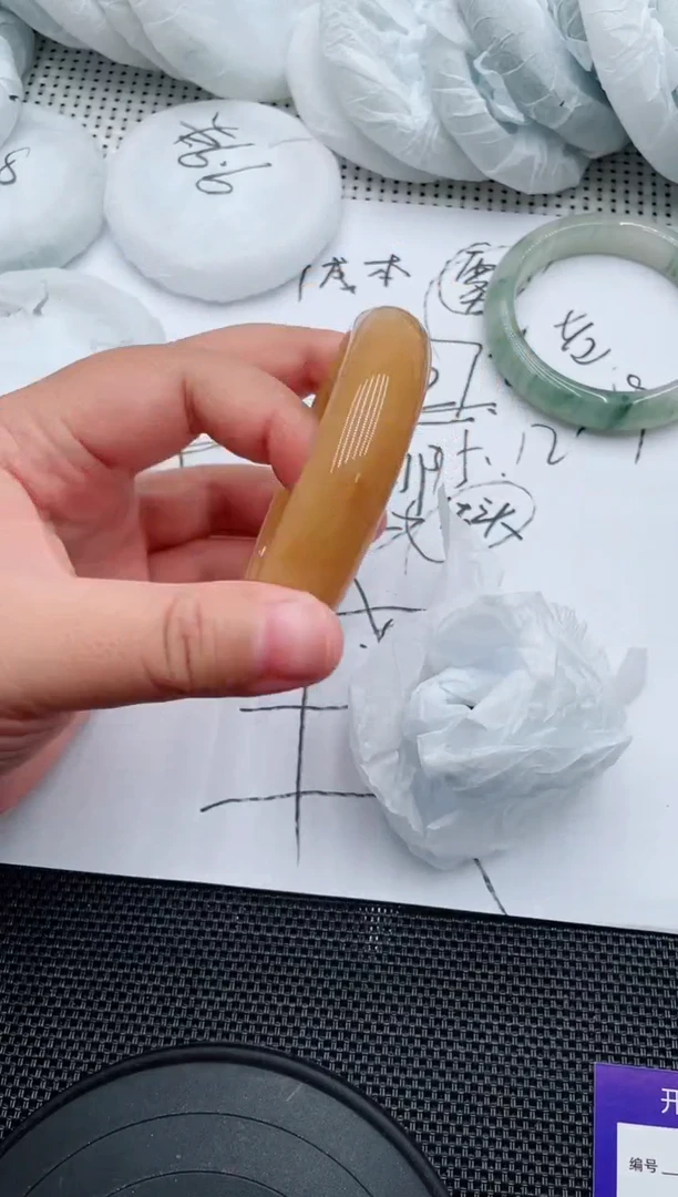 未镶嵌手镯石英质玉116-58-59