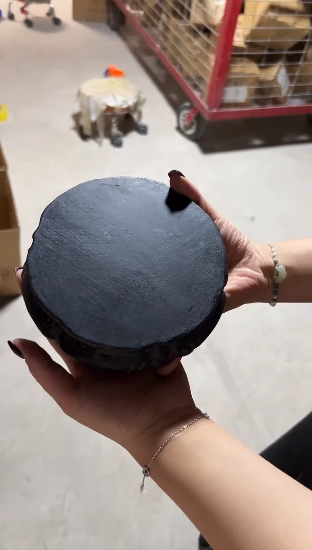 陶土【火山泥】金箍坛底座