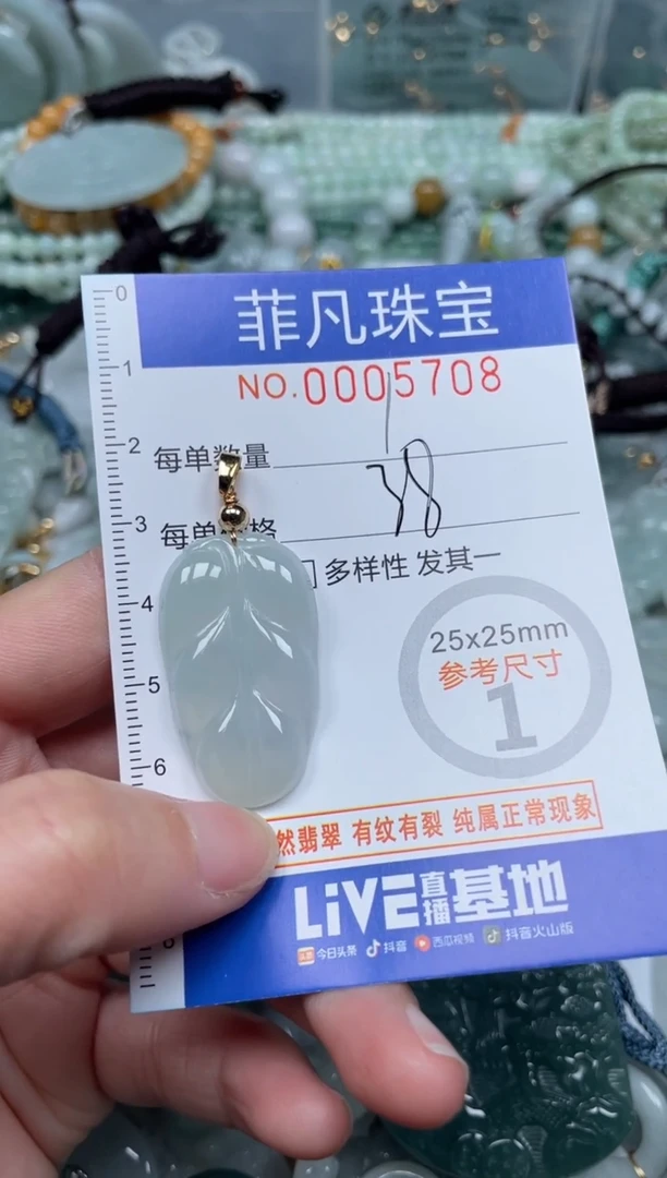 【闪购商品】翡翠颈饰未镶嵌00..5708