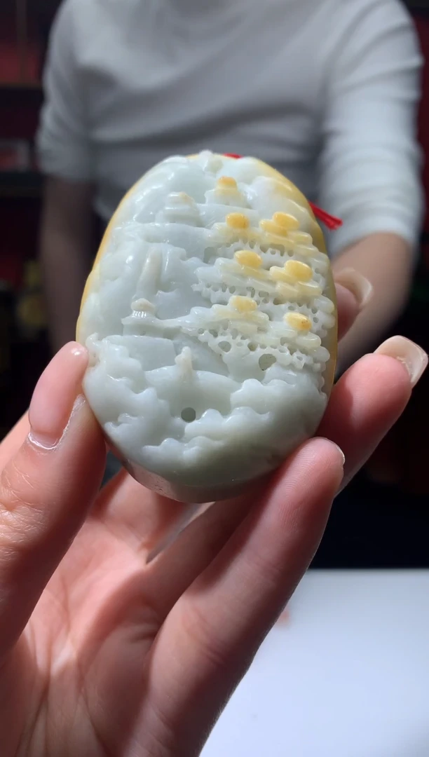 吊坠(不含链)未镶嵌翡翠天然翡翠A货42