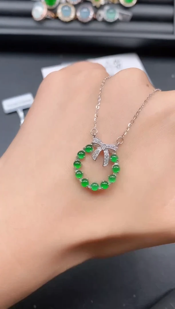 银S925镶嵌戒指翡翠1111