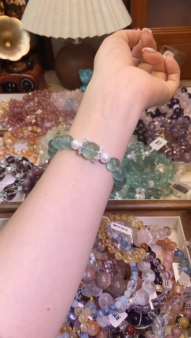 【闪购商品】萤石手链未镶嵌6035手串