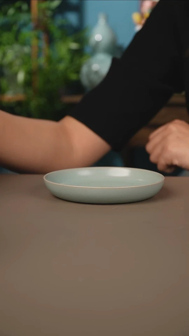 仿古奉化碟微暇